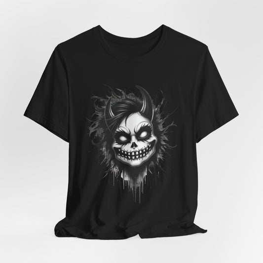 Demonic Skull Art Unisex T-Shirt