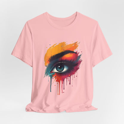 Vibrant Eye Art Unisex T-Shirt