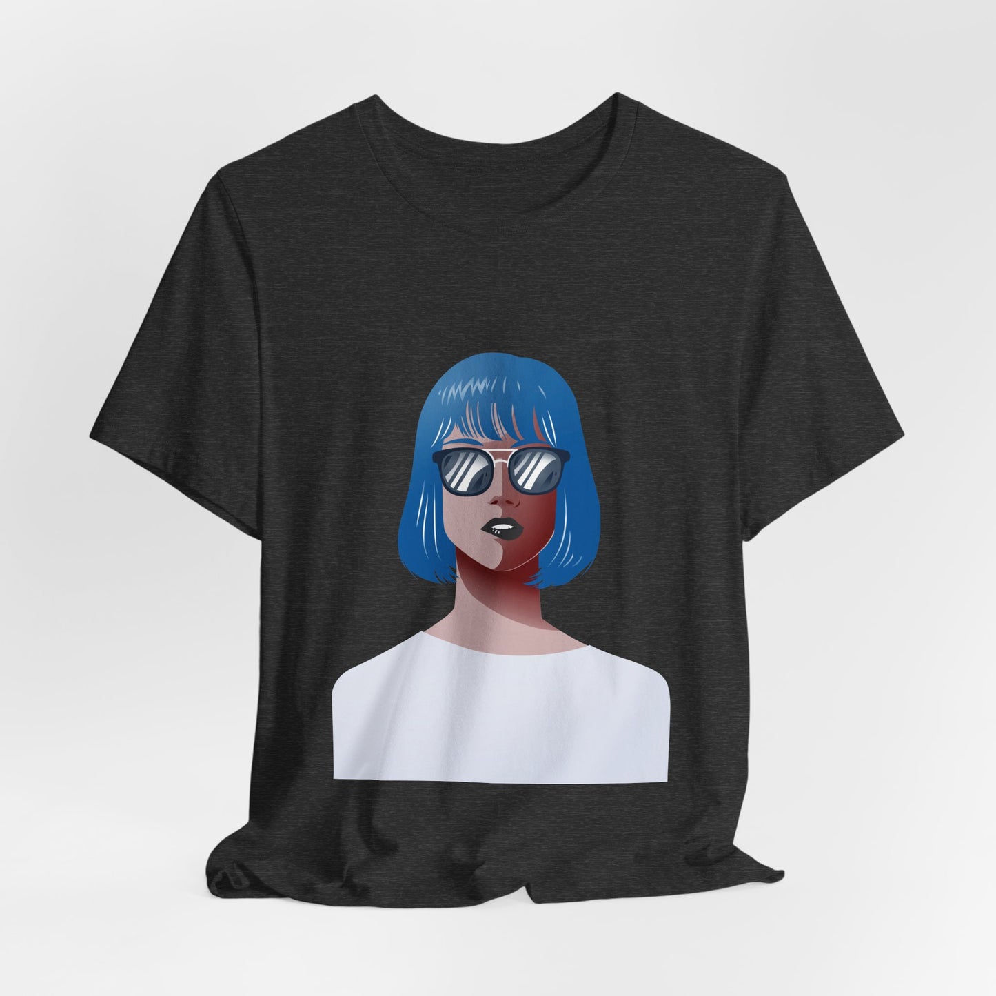 Blue-Haired Woman Unisex T-Shirt