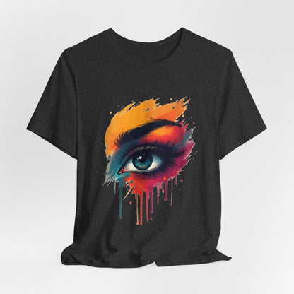 Vibrant Eye Art Unisex T-Shirt