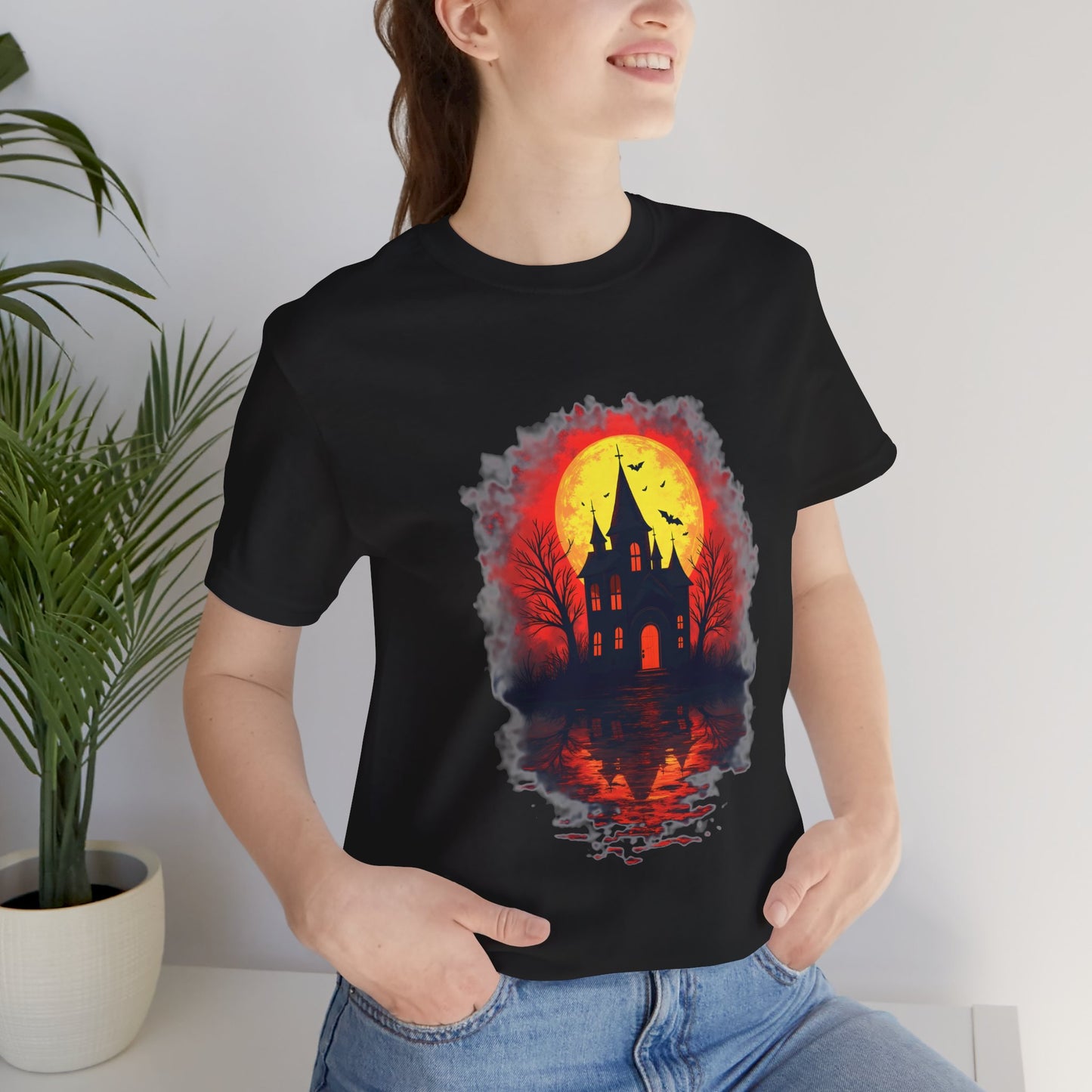 Haunted House Unisex T-Shirt