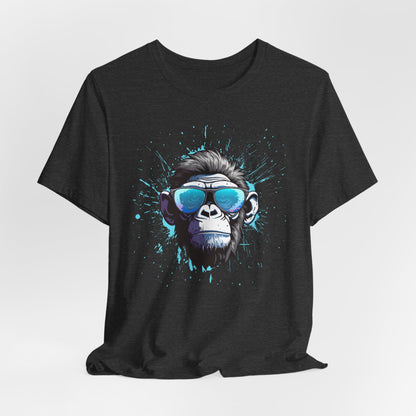 Cool Ape in Shades Unisex T-Shirt