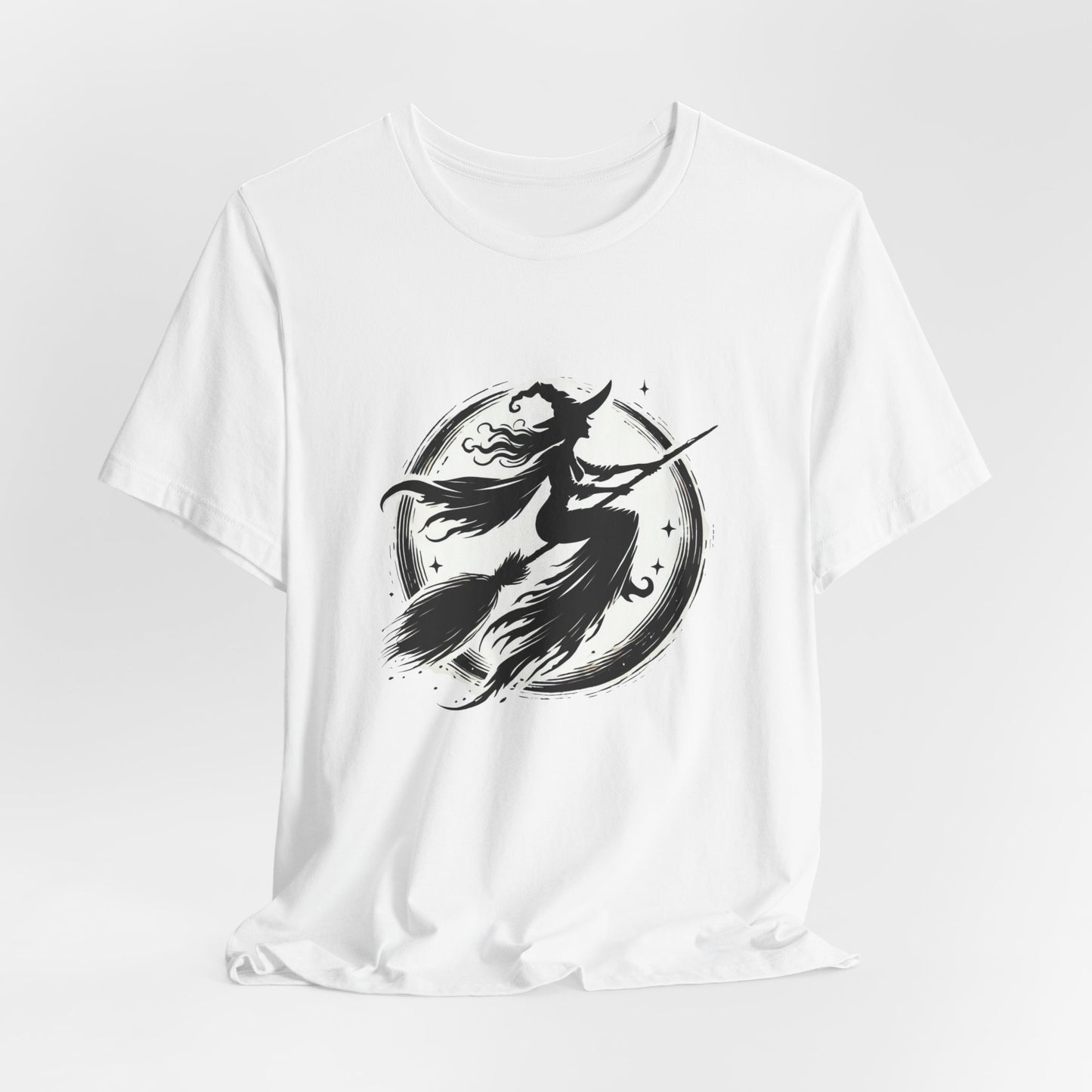 Witch on a Broom Unisex T-Shirt