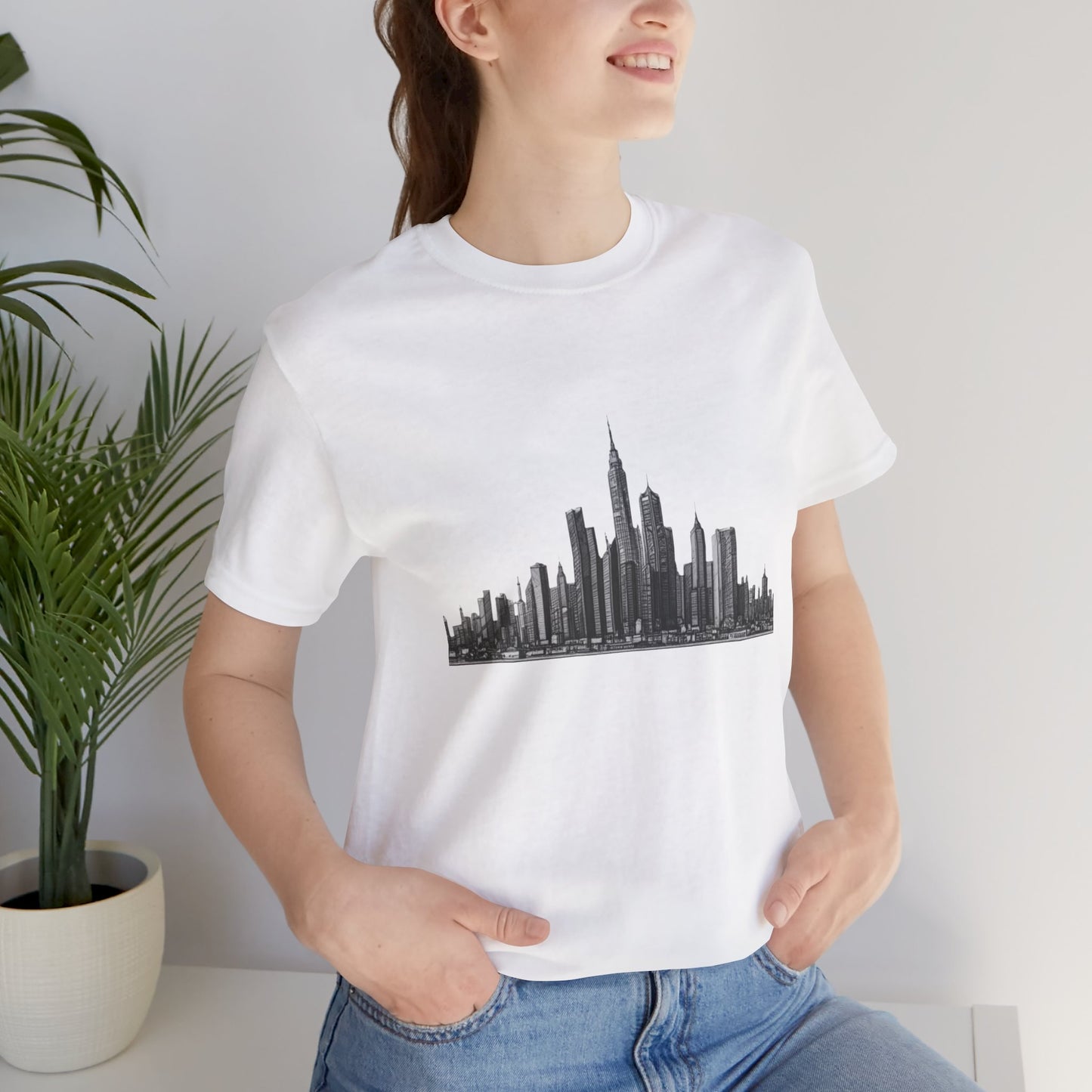 Urban Architecture Skyline Unisex T-Shirt