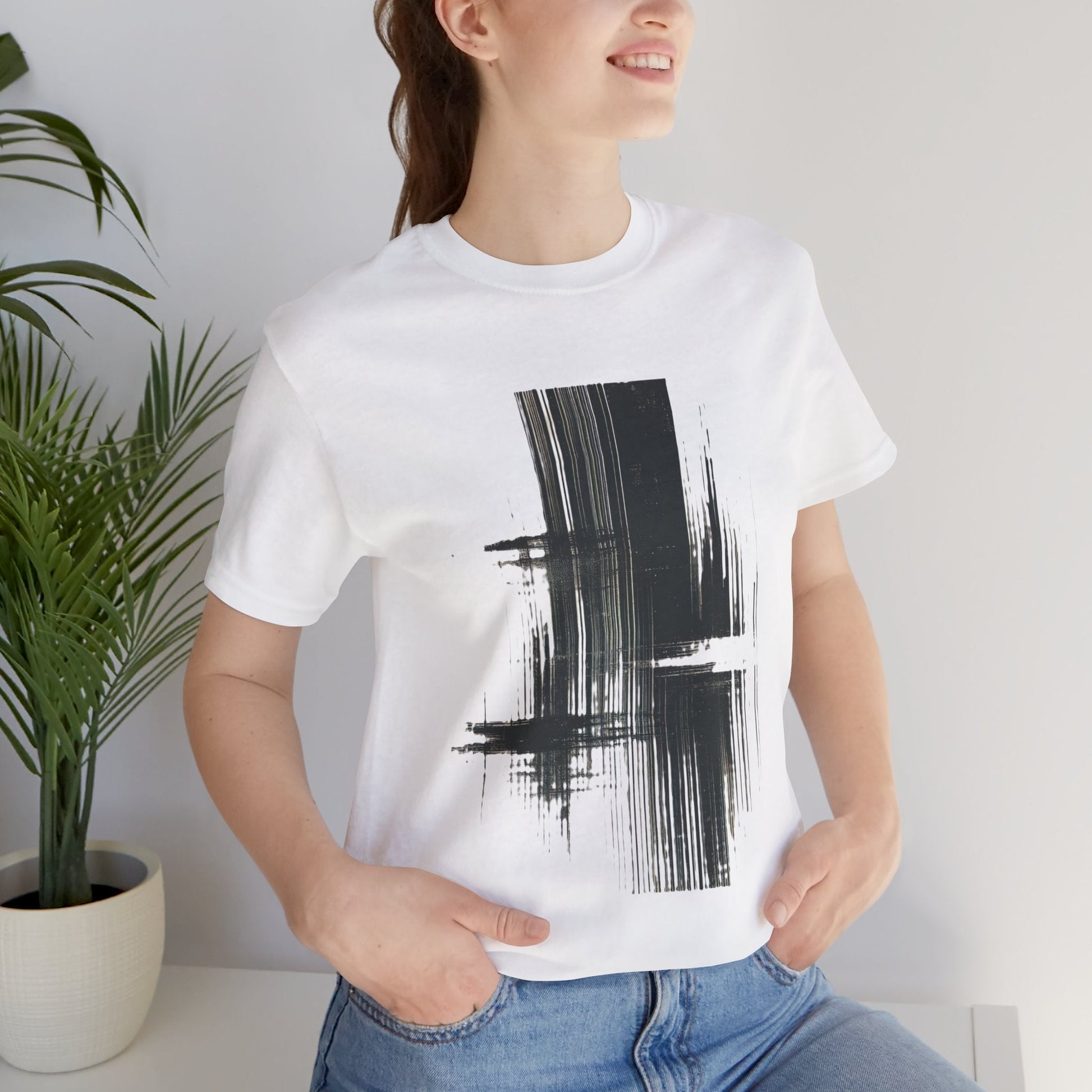 Abstract Glitch Art Unisex T-Shirt - Urban Studio Creations