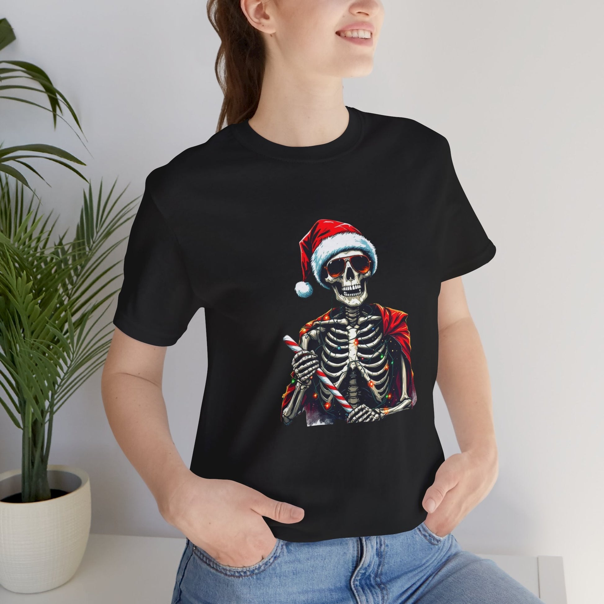 Alternative Christmas Santa Unisex T-Shirt - Urban Studio Creations