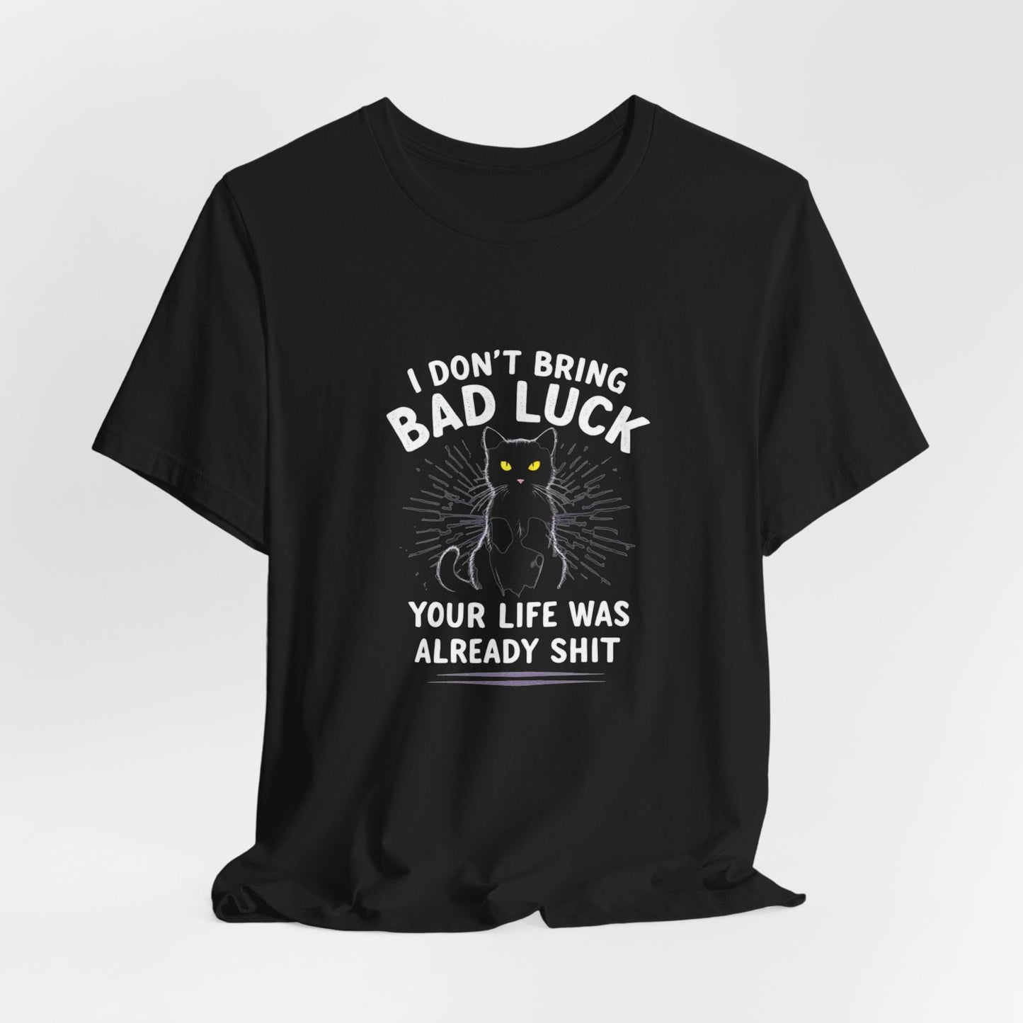 Bad Luck Cat Unisex T-Shirt - Urban Studio Creations