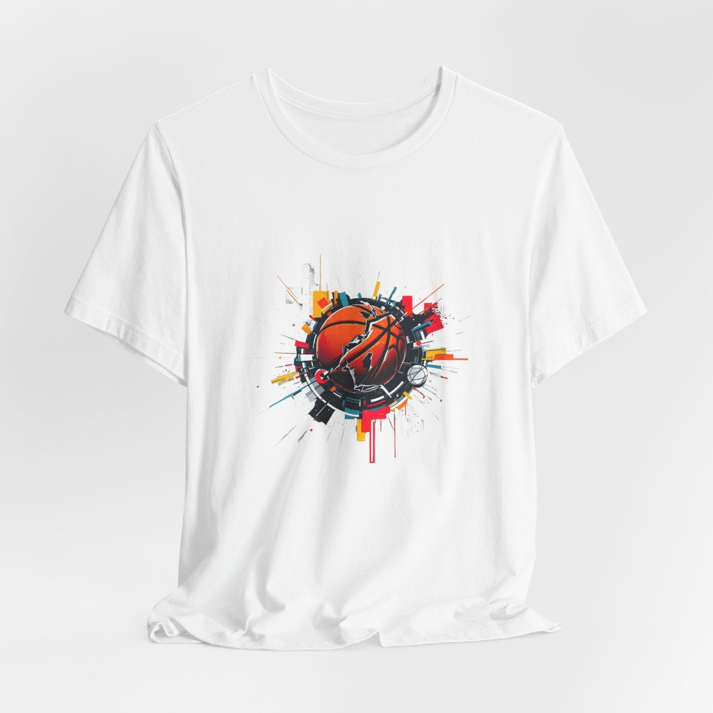 Basketball Burst Unisex T-Shirt - Urban Studio Creations