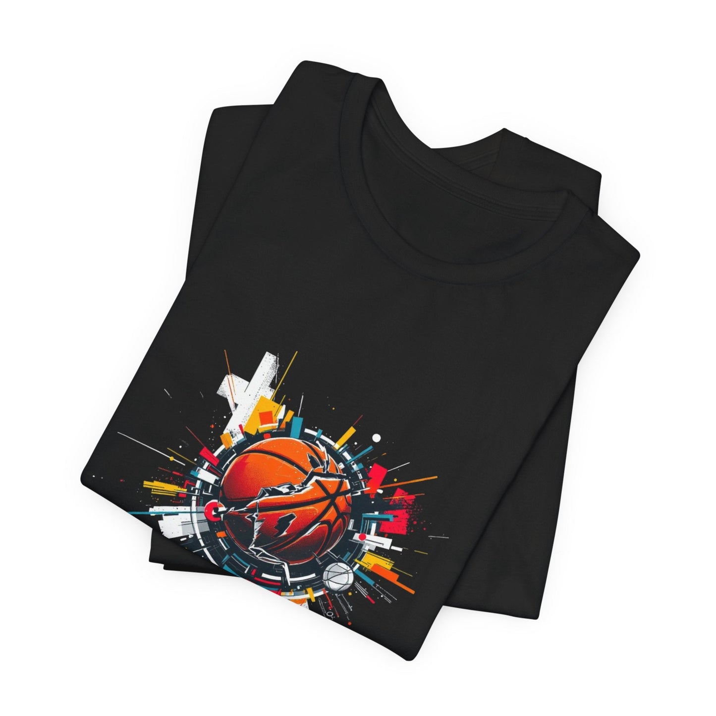 Basketball Burst Unisex T-Shirt - Urban Studio Creations