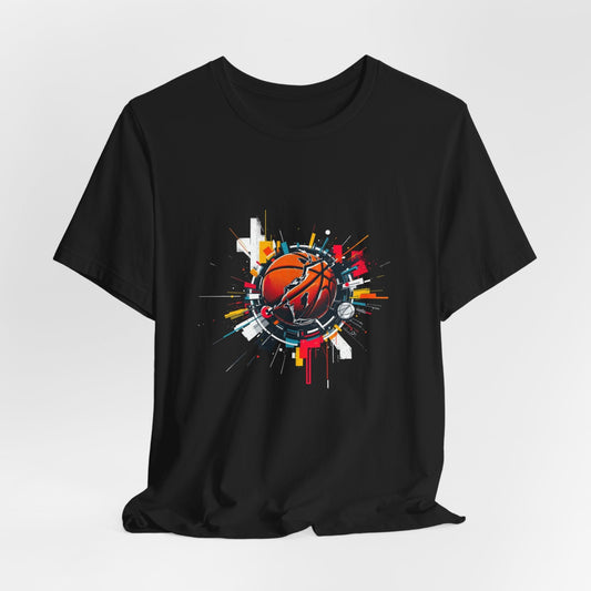 Basketball Burst Unisex T-Shirt - Urban Studio Creations