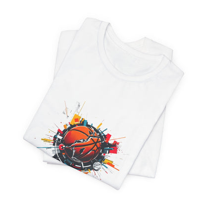 Basketball Burst Unisex T-Shirt - Urban Studio Creations