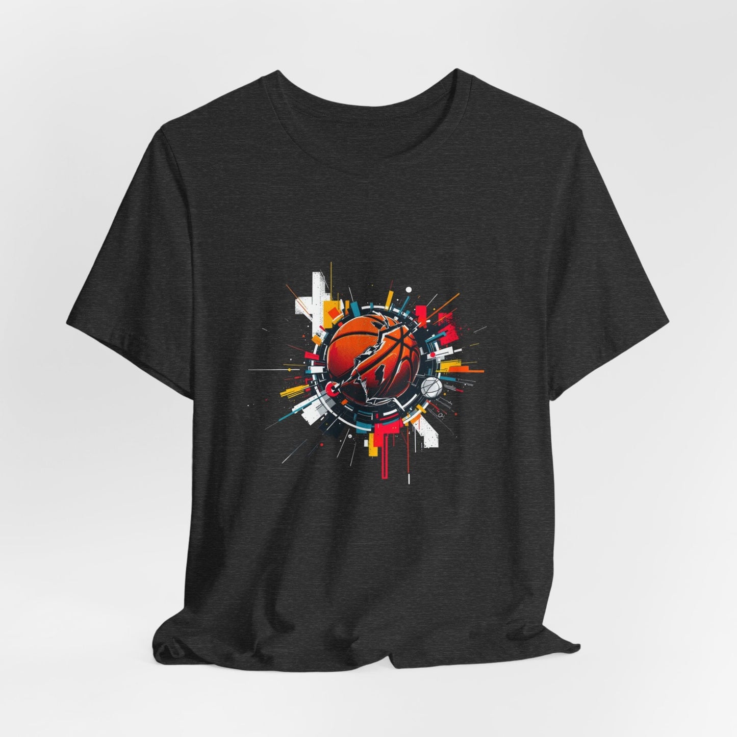 Basketball Burst Unisex T-Shirt - Urban Studio Creations