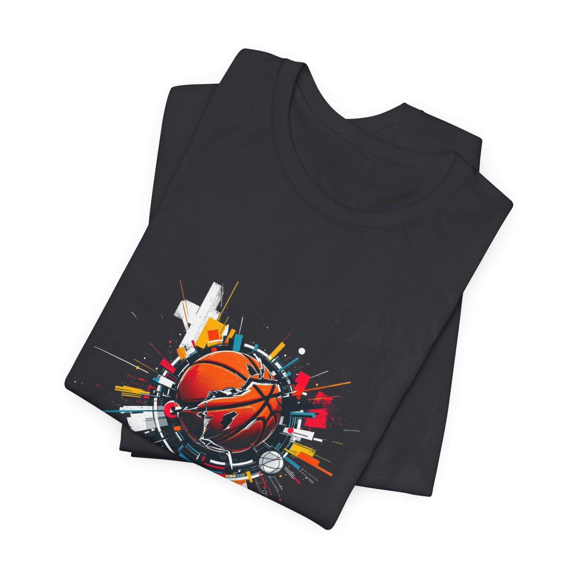 Basketball Burst Unisex T-Shirt - Urban Studio Creations