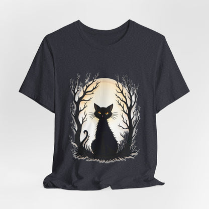 Black Cat Unisex T-Shirt - Urban Studio Creations