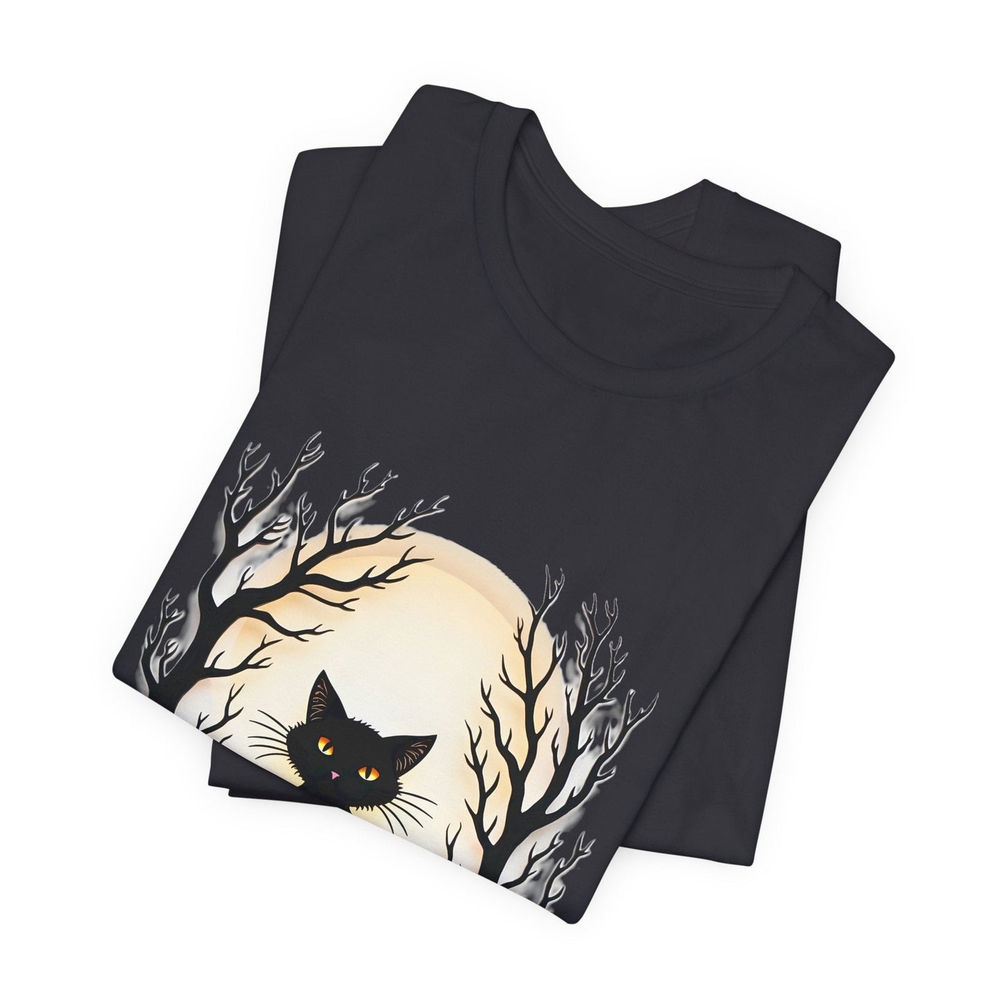 Black Cat Unisex T-Shirt - Urban Studio Creations