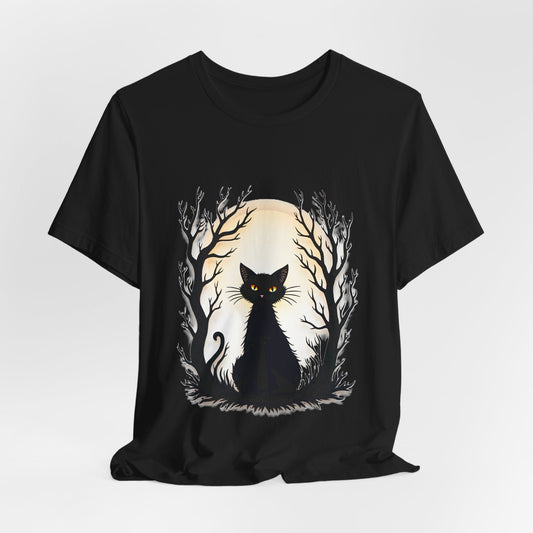 Black Cat Unisex T-Shirt - Urban Studio Creations