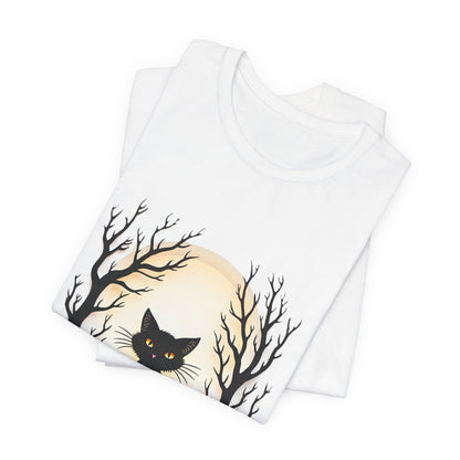 Black Cat Unisex T-Shirt - Urban Studio Creations