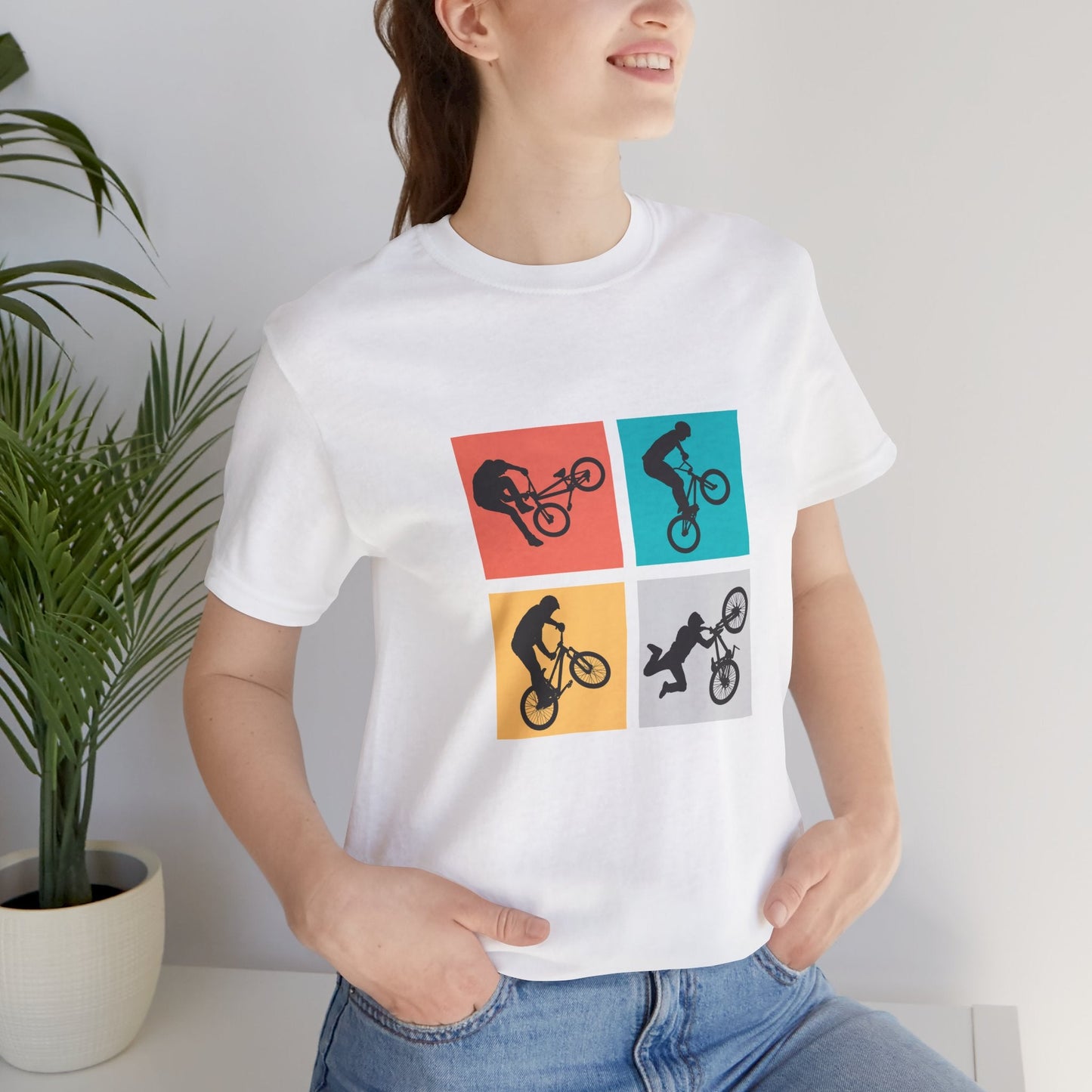 BMX Stunt Rider Unisex T-Shirt - Urban Studio Creations