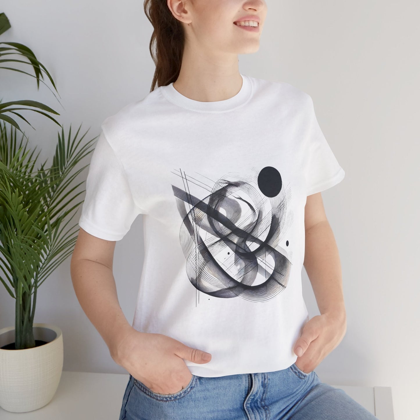 Bold Abstract Art Unisex T-Shirt - Urban Studio Creations