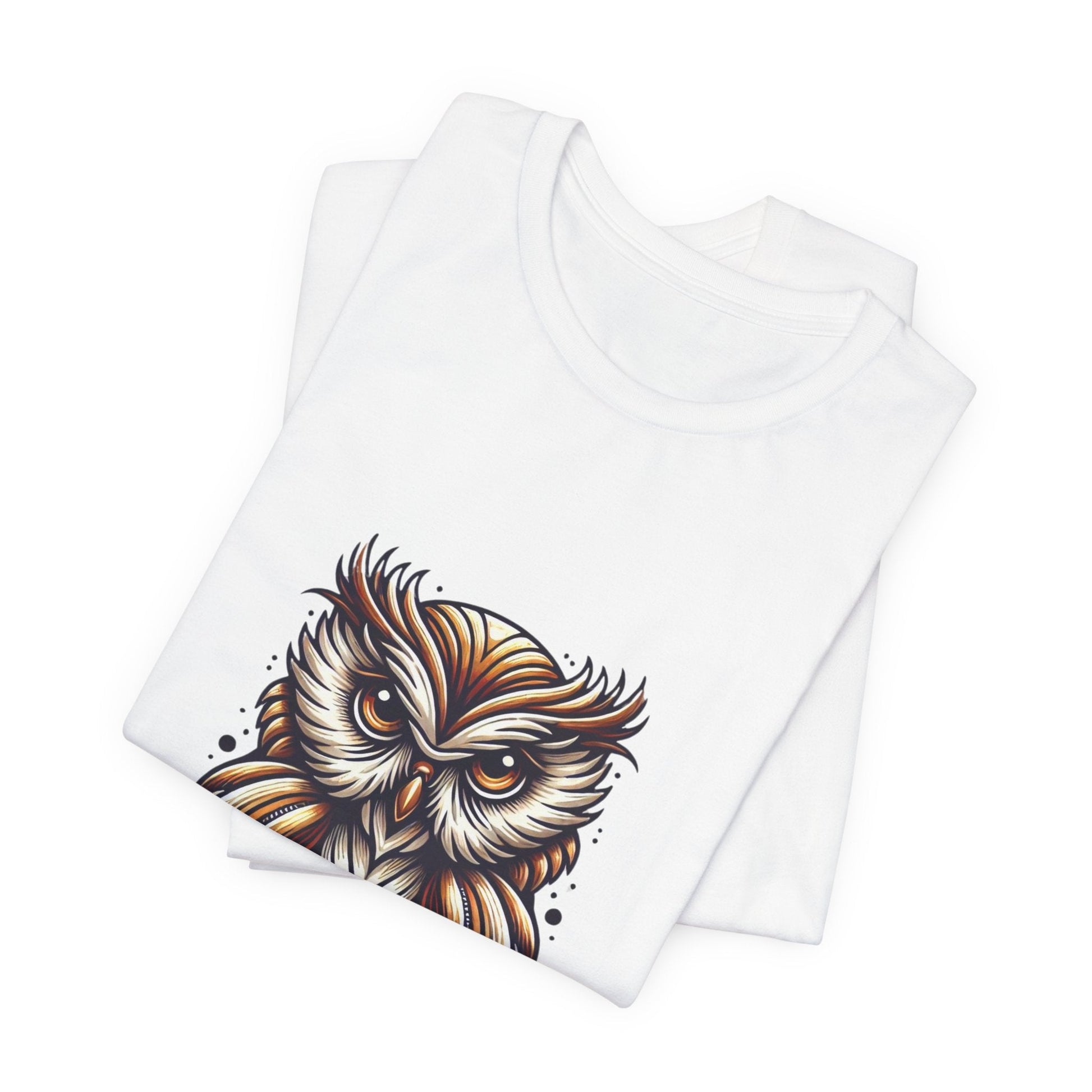 Bold Owl Print Unisex T-Shirt - Urban Studio Creations