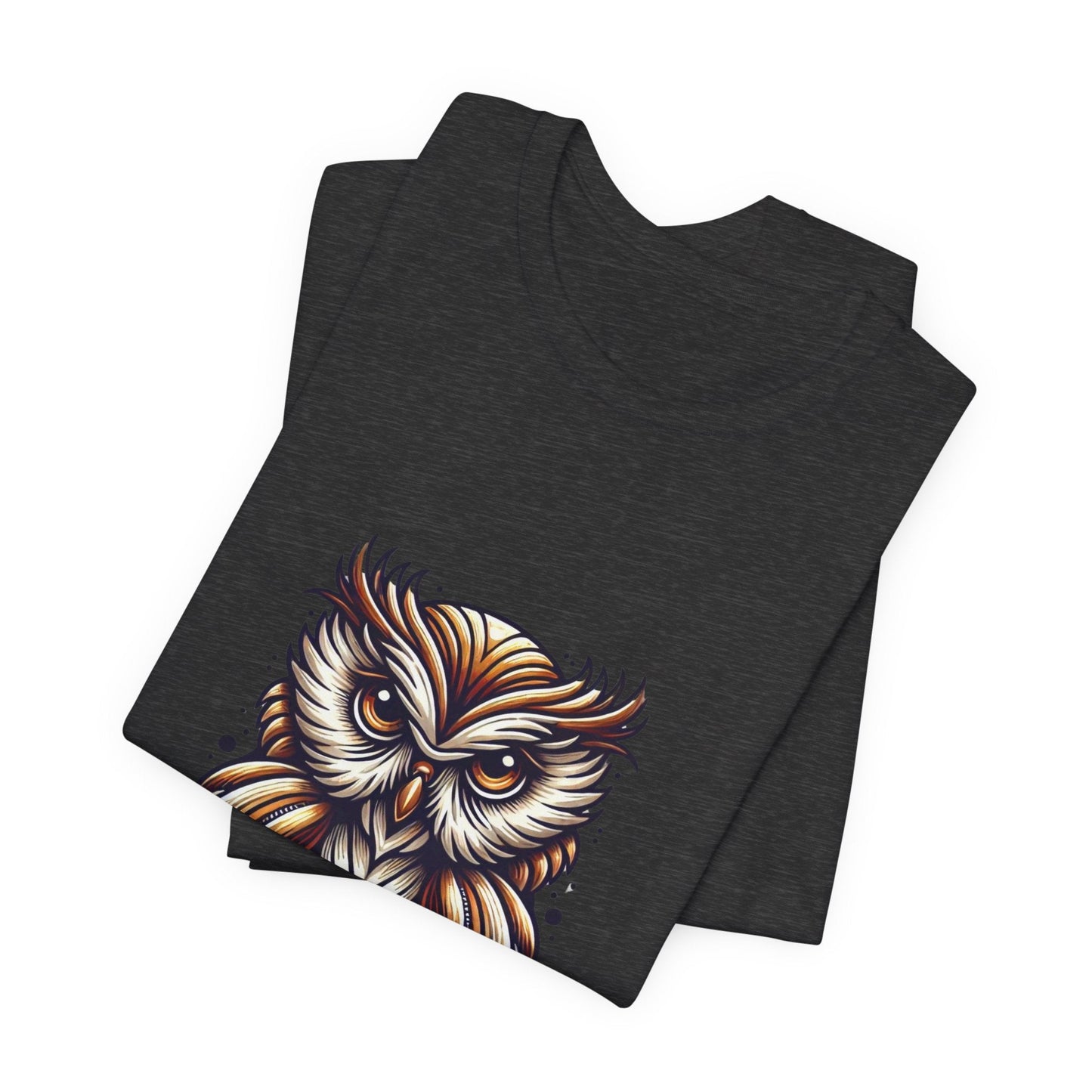 Bold Owl Print Unisex T-Shirt - Urban Studio Creations