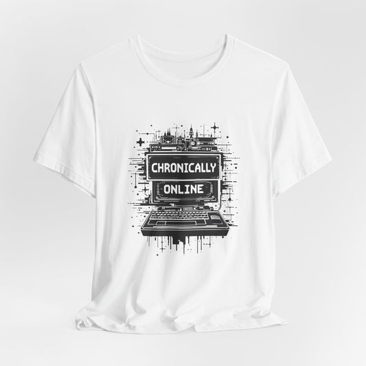 Chronically Online Unisex T-Shirt - Urban Studio Creations