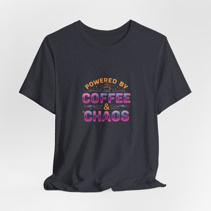 Coffee & Chaos Unisex T-Shirt - Urban Studio Creations