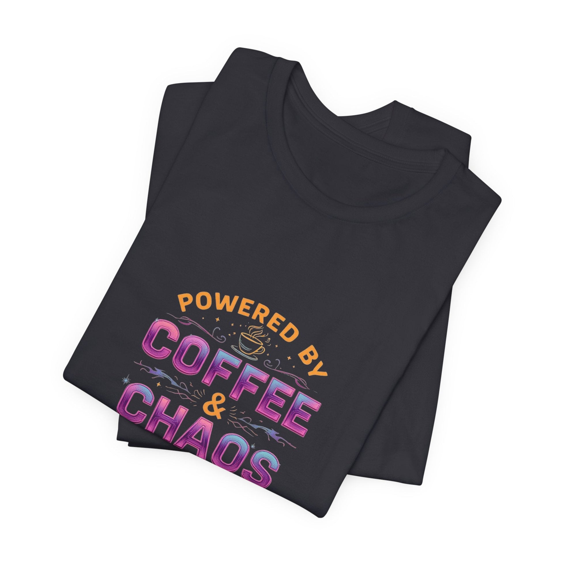 Coffee & Chaos Unisex T-Shirt - Urban Studio Creations