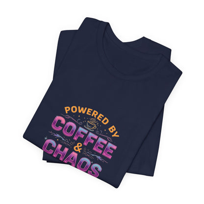 Coffee & Chaos Unisex T-Shirt - Urban Studio Creations