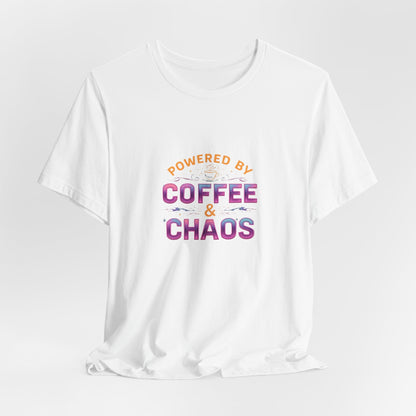 Coffee & Chaos Unisex T-Shirt - Urban Studio Creations