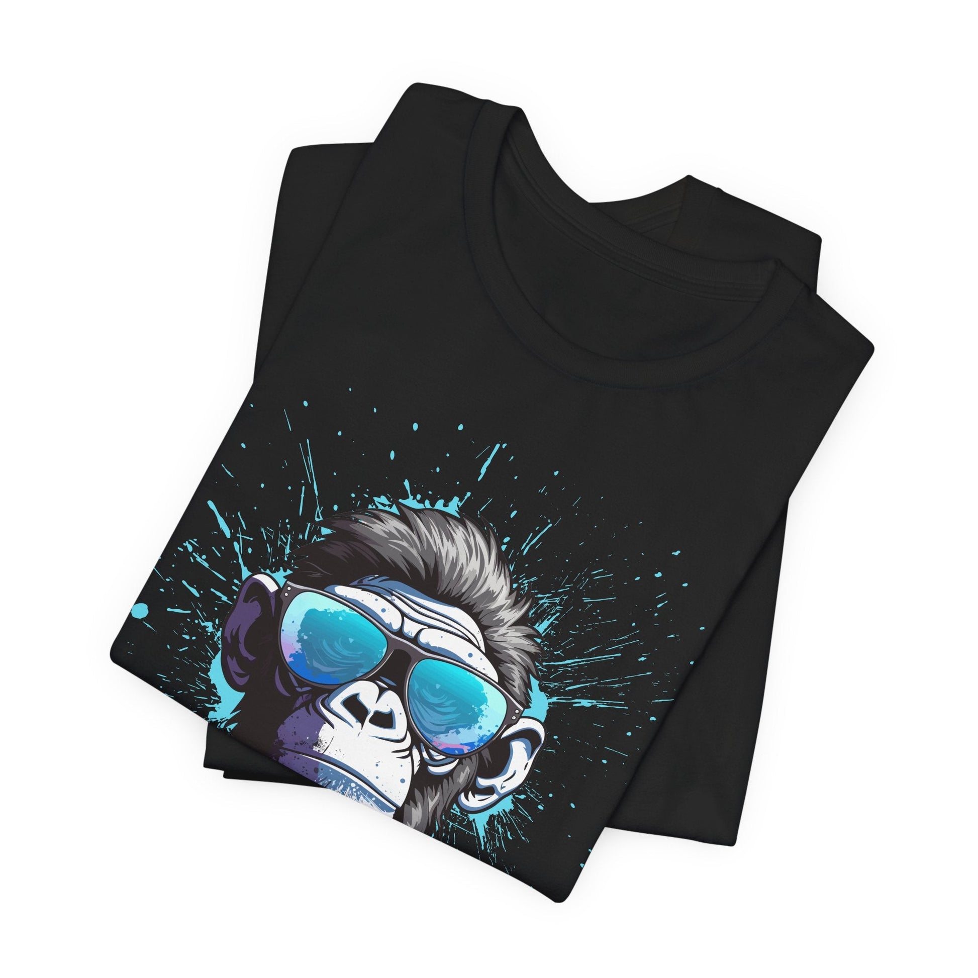 Cool Ape in Shades Unisex T-Shirt - Urban Studio Creations