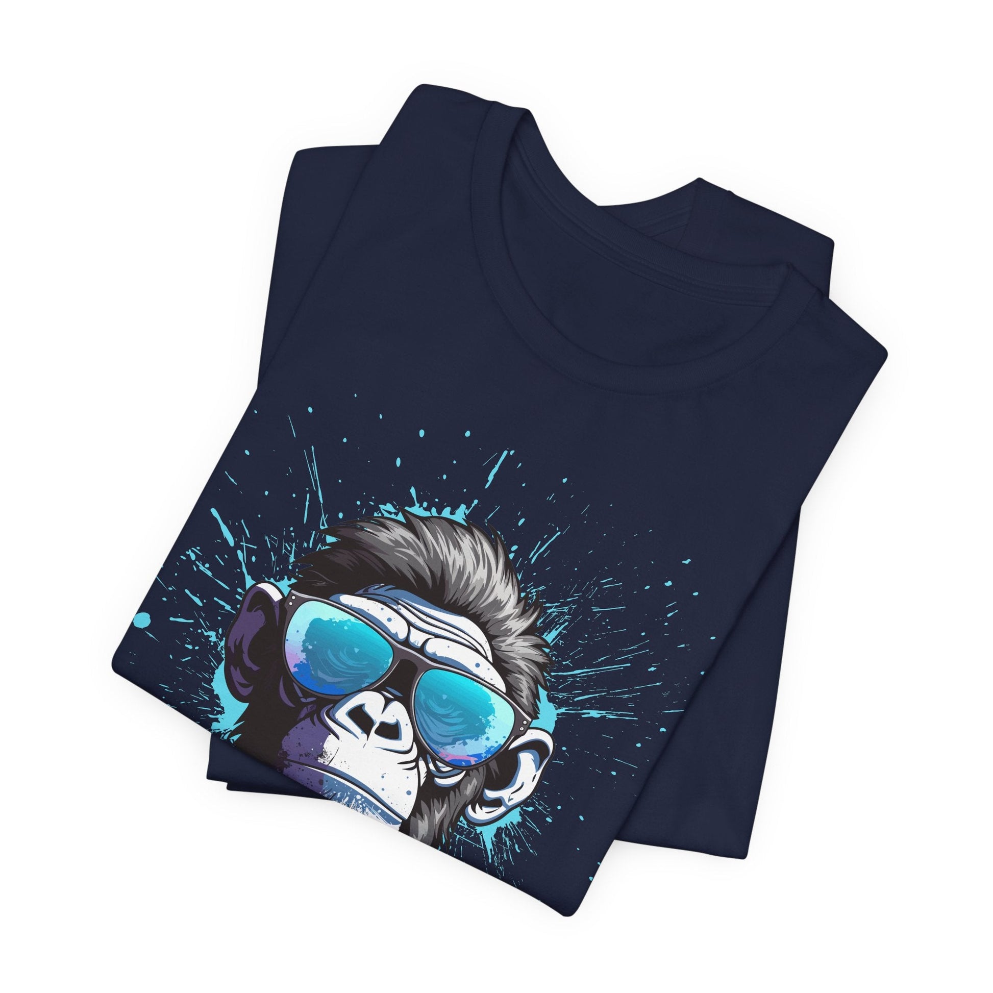 Cool Ape in Shades Unisex T-Shirt - Urban Studio Creations