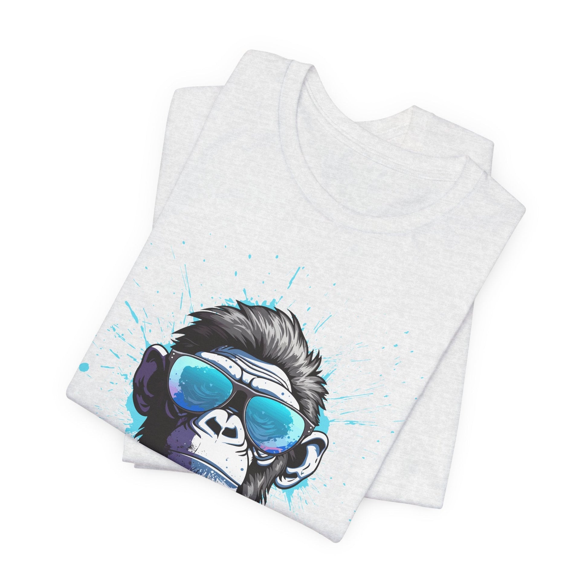 Cool Ape in Shades Unisex T-Shirt - Urban Studio Creations