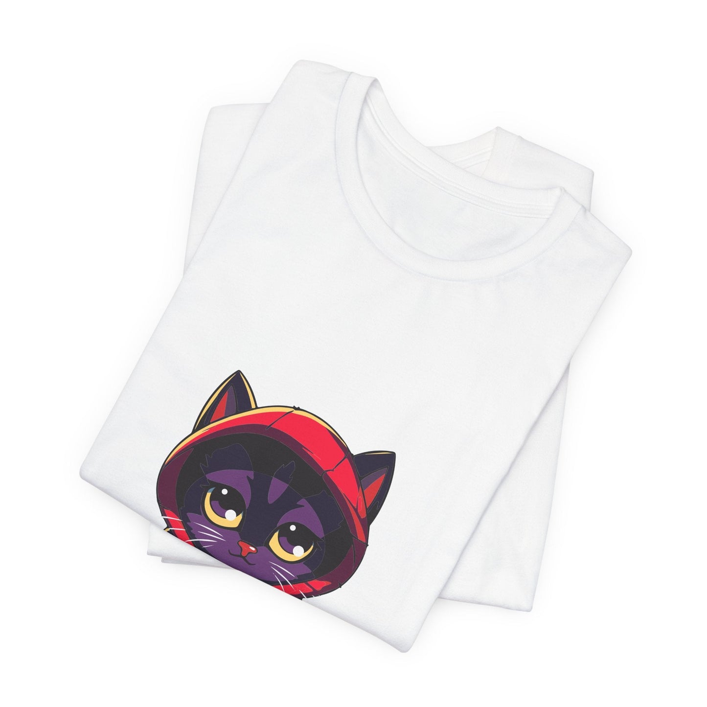 Cool Hooded Cat Unisex T-Shirt - Urban Studio Creations