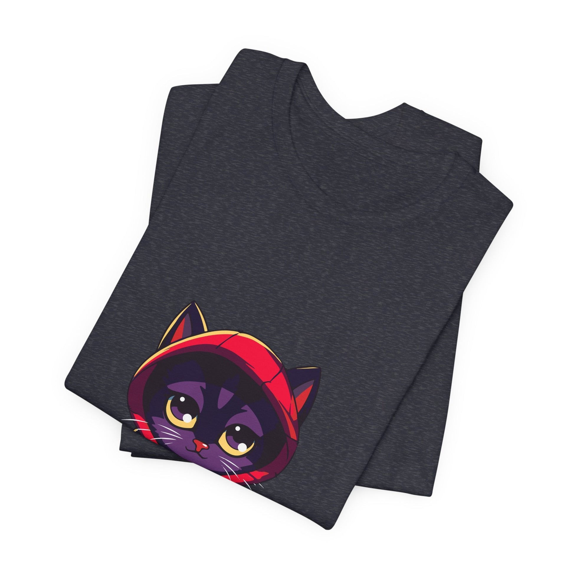 Cool Hooded Cat Unisex T-Shirt - Urban Studio Creations