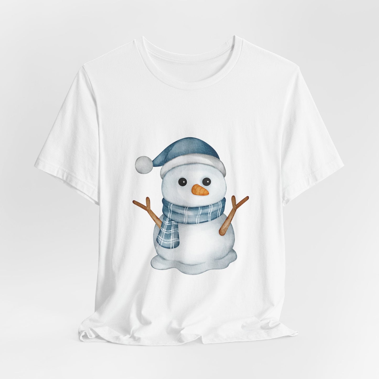 Cute Winter Snowman Unisex T-Shirt - Urban Studio Creations