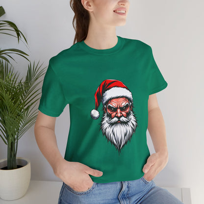 Dark Christmas Santa Unisex T-Shirt - Urban Studio Creations