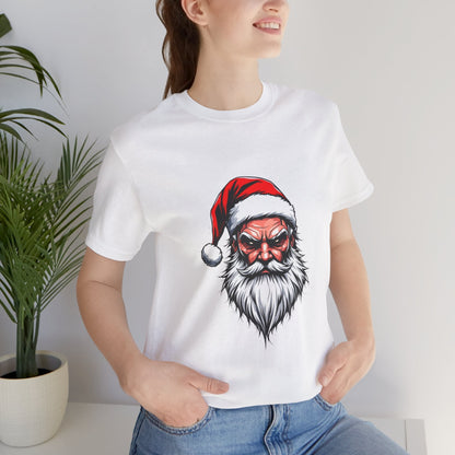 Dark Christmas Santa Unisex T-Shirt - Urban Studio Creations