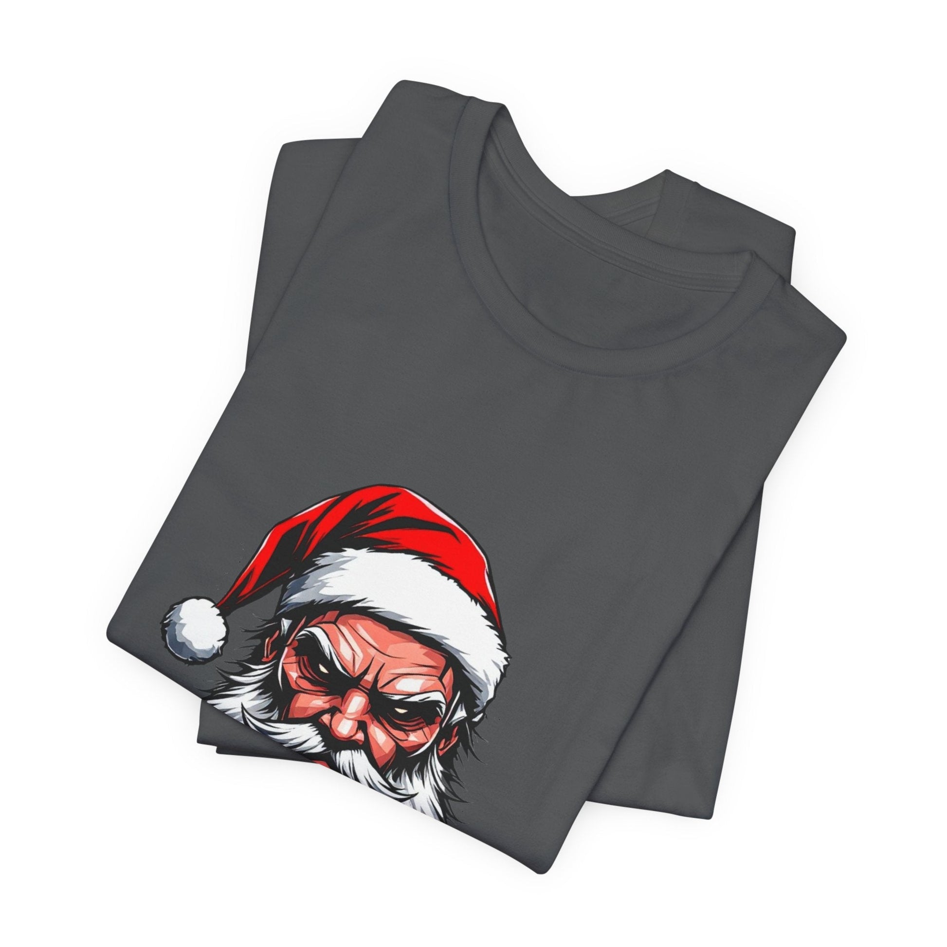 Dark Christmas Santa Unisex T-Shirt - Urban Studio Creations