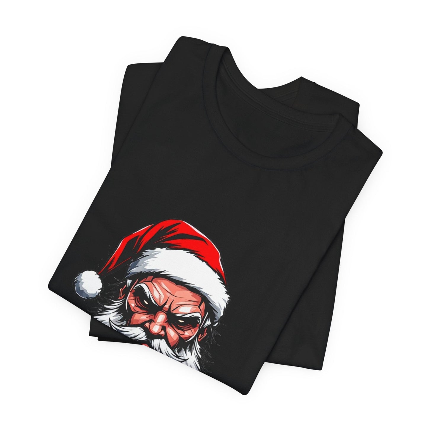 Dark Christmas Santa Unisex T-Shirt - Urban Studio Creations