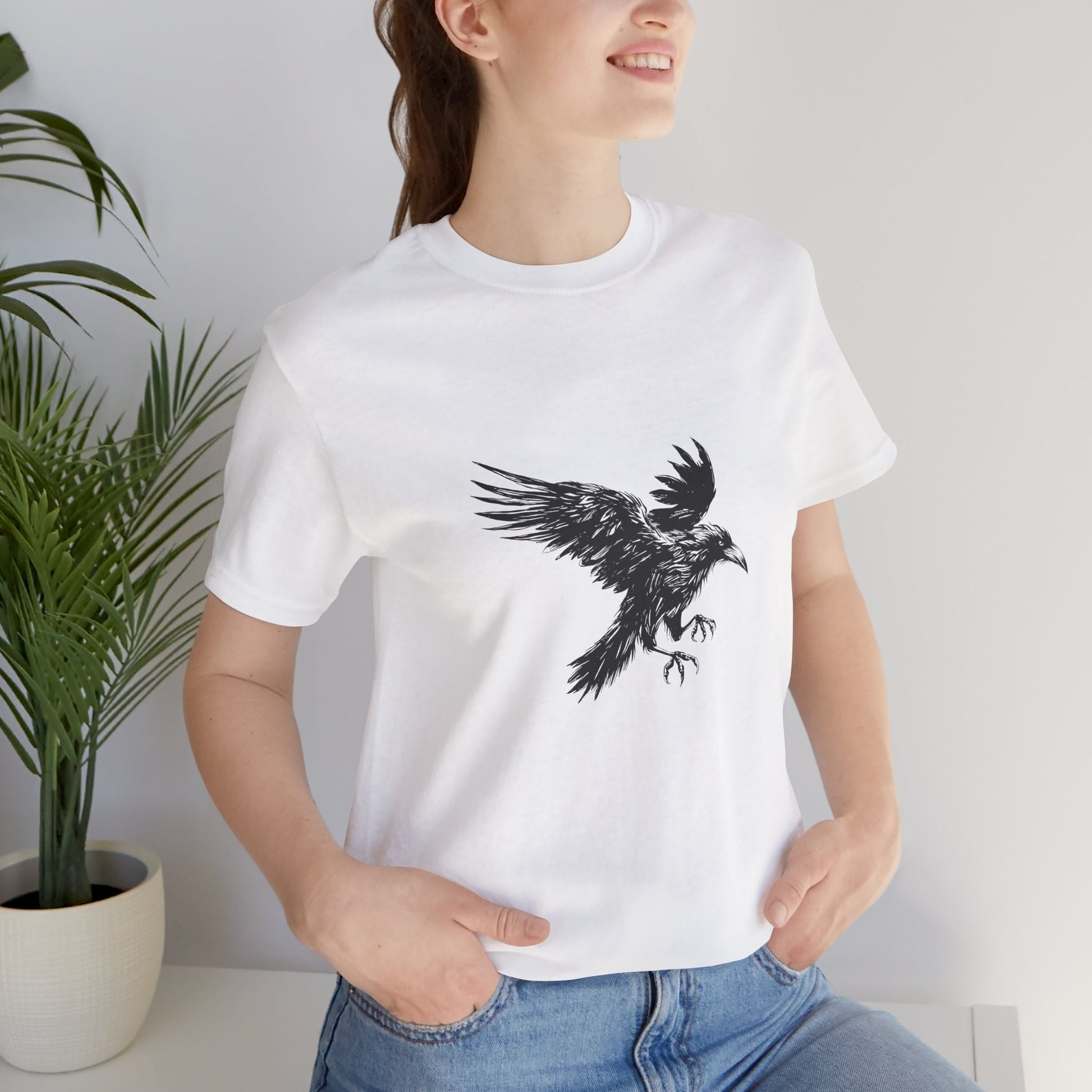 Dark Raven Art Unisex T-Shirt - Urban Studio Creations