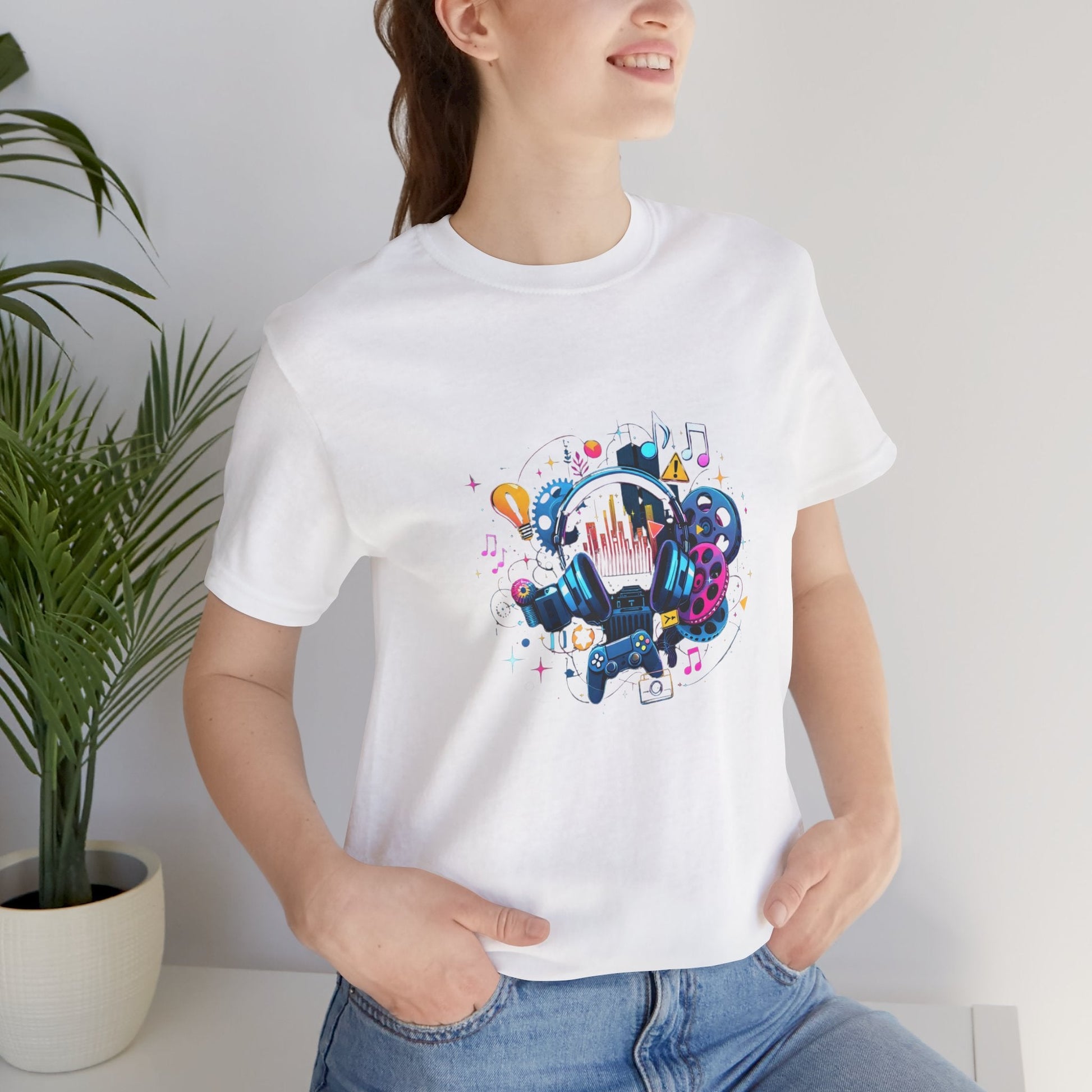 Digital Life Mix Unisex T-Shirt - Urban Studio Creations