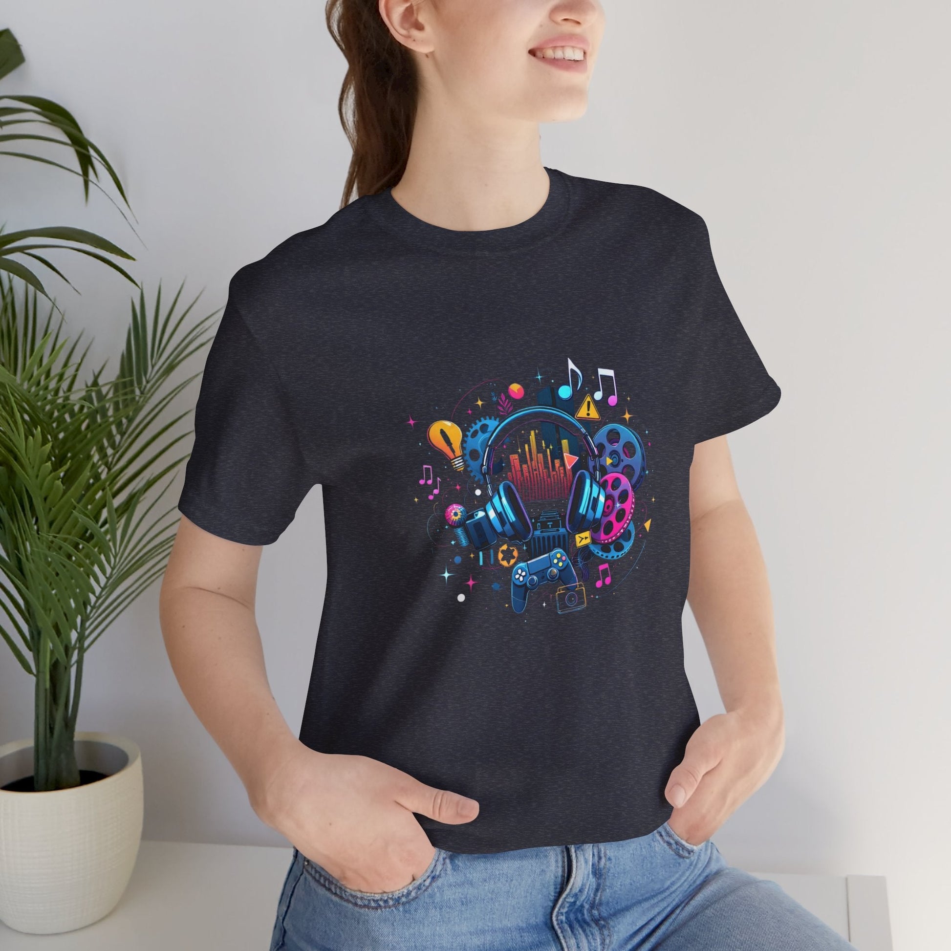 Digital Life Mix Unisex T-Shirt - Urban Studio Creations