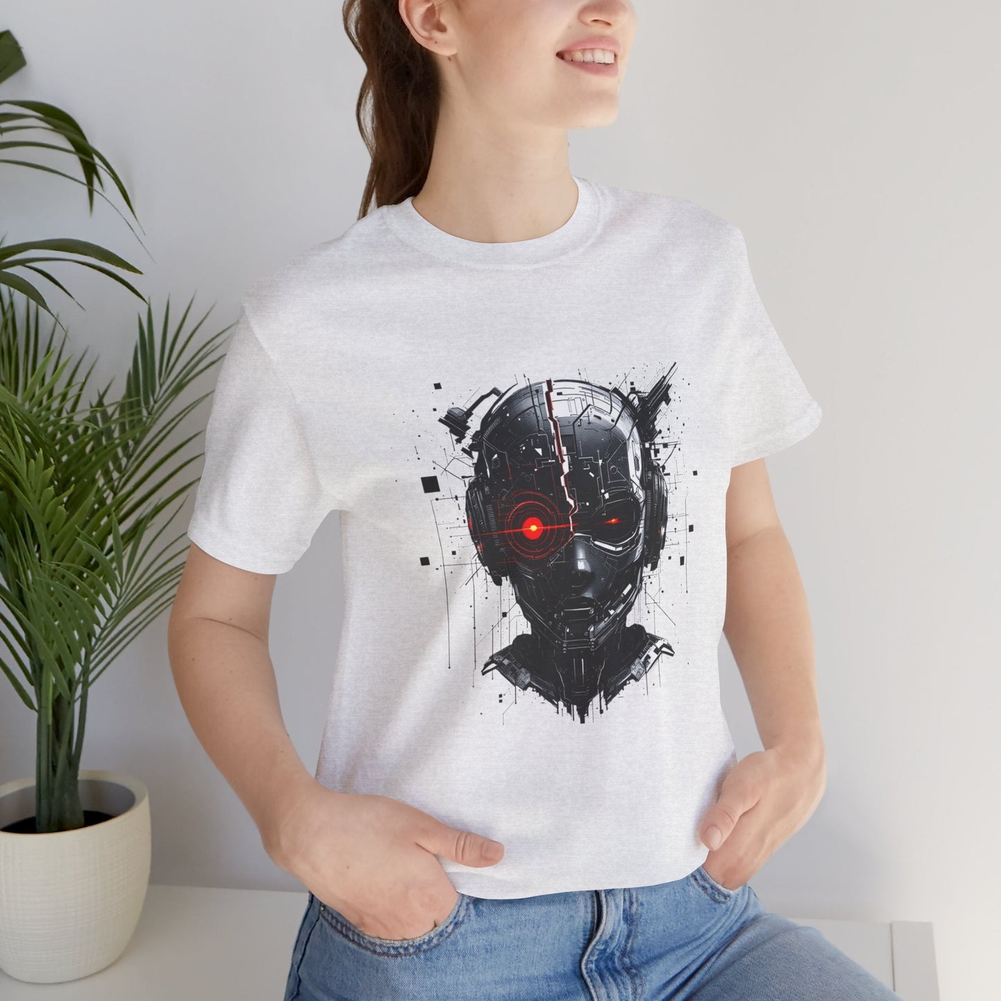 Digital Sentinel Unisex T-Shirt - Urban Studio Creations