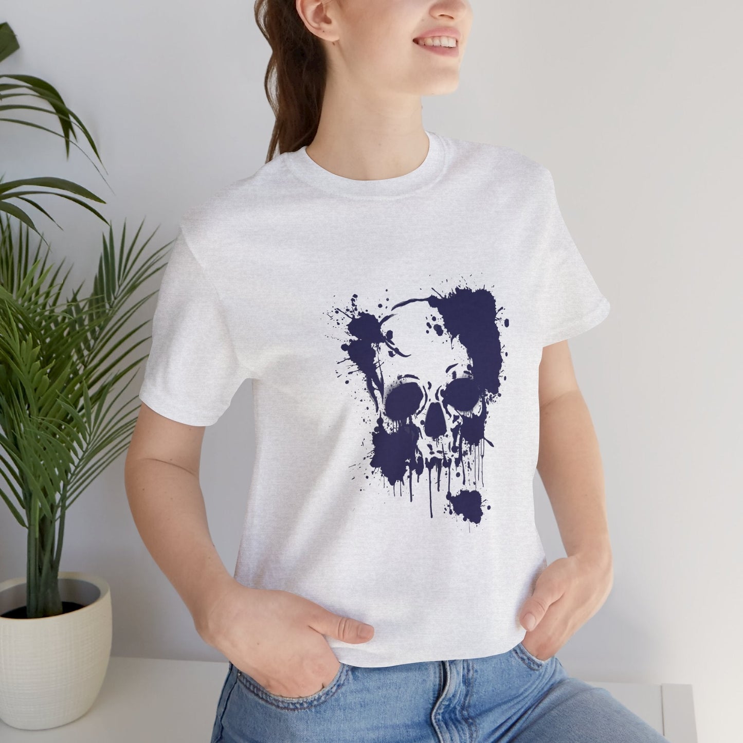 Edgy Skull Art Unisex T-Shirt - Urban Studio Creations