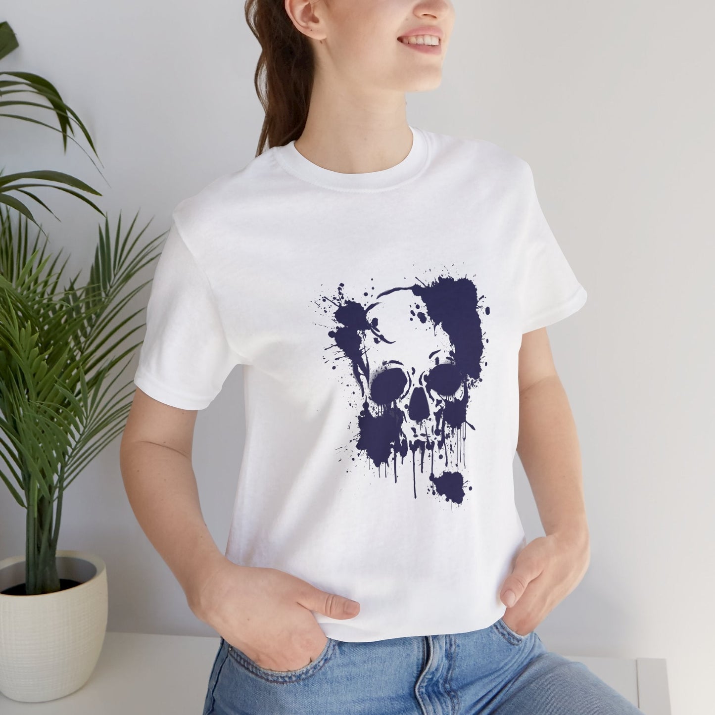 Edgy Skull Art Unisex T-Shirt - Urban Studio Creations