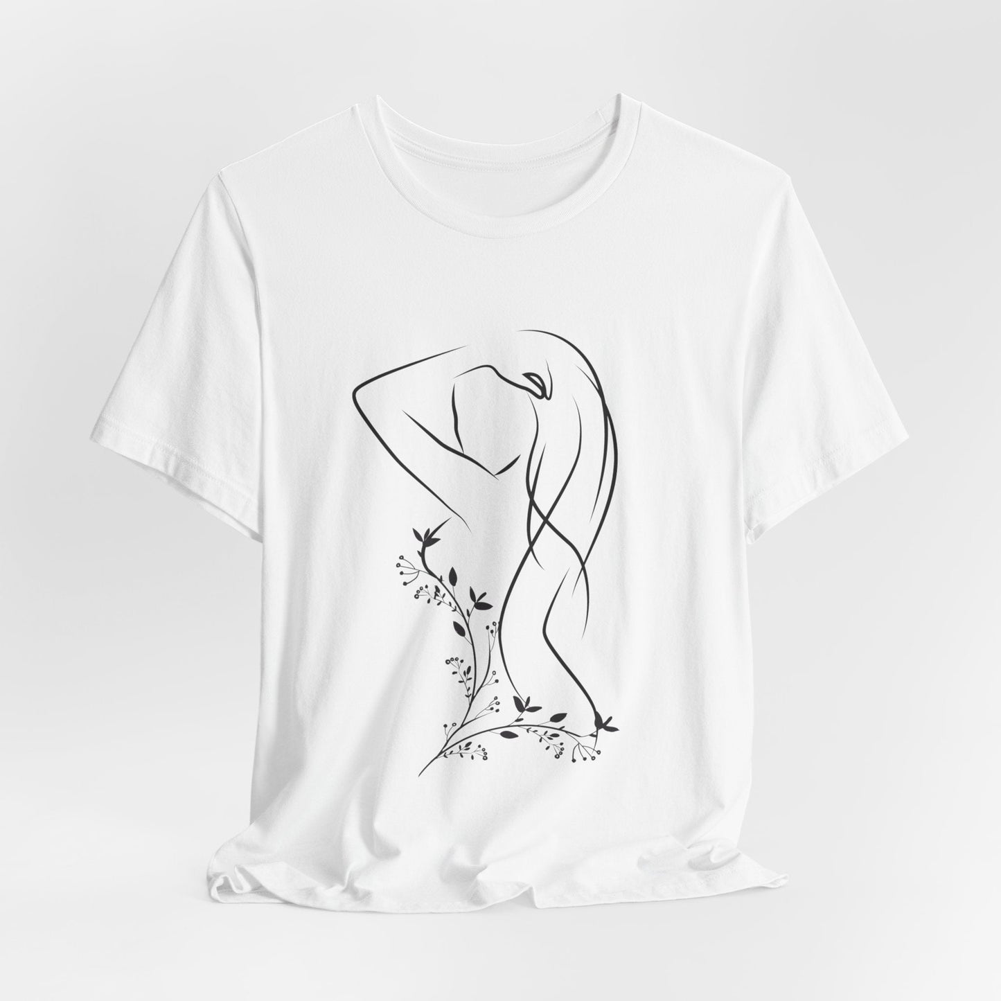 Floral Woman Art Unisex T-Shirt - Urban Studio Creations