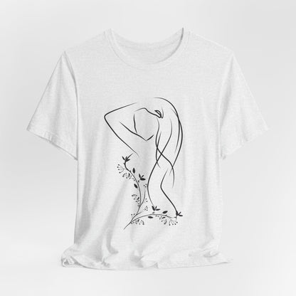 Floral Woman Art Unisex T-Shirt - Urban Studio Creations