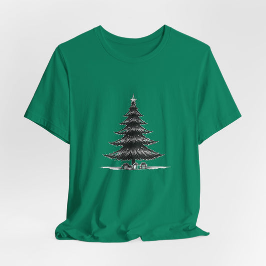 Gothic Christmas Tree Unisex T-Shirt - Urban Studio Creations