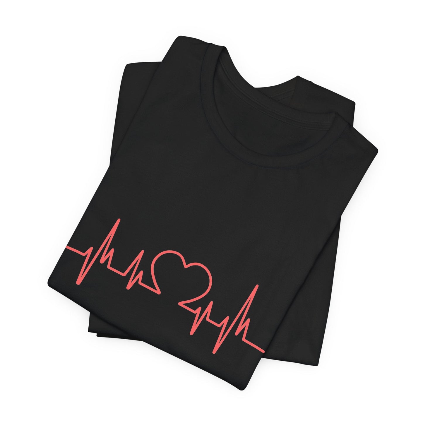 Heartbeat of Love Unisex T-Shirt - Urban Studio Creations